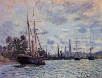 Monet, Claude Oscar - The Seine at Rouen